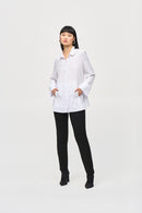Woven Button-Down Blouse - Optic White
