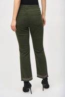 Denim Straight Pants - Iguana