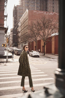 Denim Straight Pants - Iguana