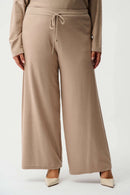 Sequined Culotte Trousers - Fawn