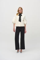 Puff Sleeve Jacket - Vanilla