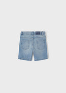 Denim Basic 5 Pocket Shorts - Grey Blue
