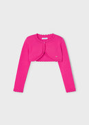 Basic Knit Bolero - Magenta