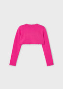 Basic Knit Bolero - Magenta
