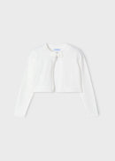 Basic Knitted Cardigan - Natural