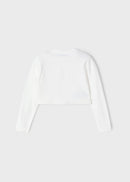 Basic Knitted Cardigan - Natural