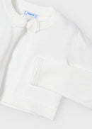 Basic Knitted Cardigan - Natural