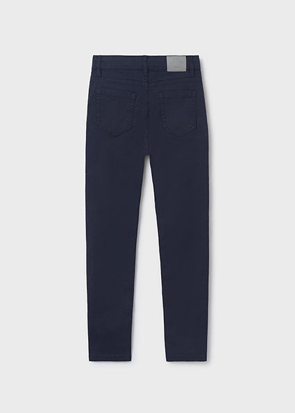 5 Pocket Twill Jean - Navy