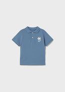 S/S Polo - Capri Blue