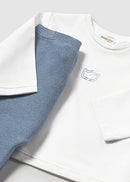 Long Knit 3-Piece Trouser Set - Riviera