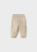 Cargo Long Trousers - Sepia