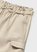 Cargo Long Trousers - Sepia