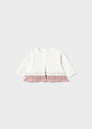 Long Knit 3-Piece Trouser Set - Sakura