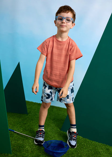 Short Sleeve T-Shirt - Dark Peach