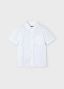 Short Sleeve Buttondown Shirt - White