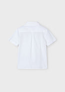 Short Sleeve Buttondown Shirt - White