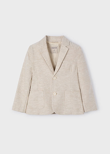 Linen Blazer - Sand
