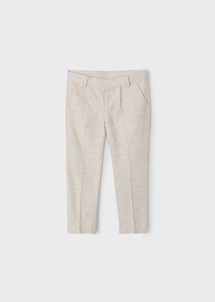 Linen Suiting Trousers - Sand