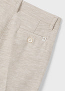 Linen Suiting Trousers - Sand