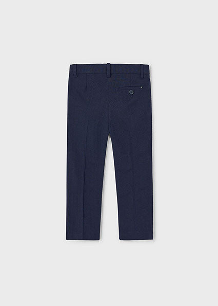 Linen Suiting Trousers - Navy
