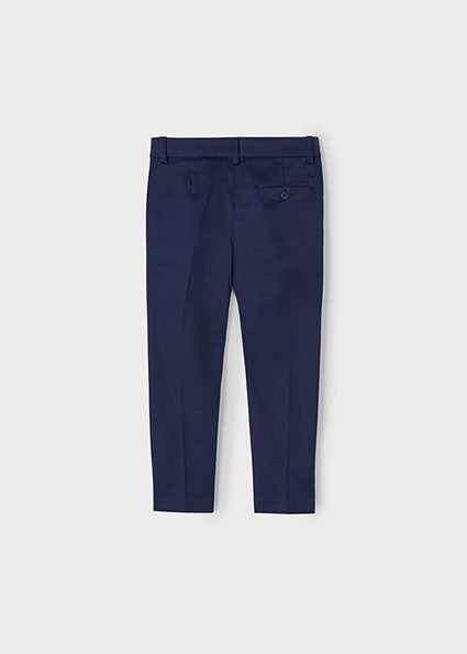 Slim Suiting Trousers - Navy