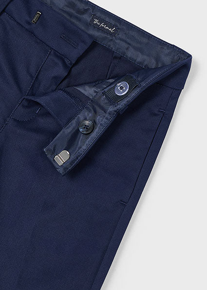 Slim Suiting Trousers - Navy