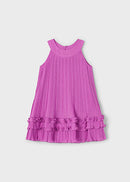 Pleated Dress - Orchid