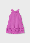 Pleated Dress - Orchid
