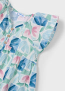 Printed Dress - Mint