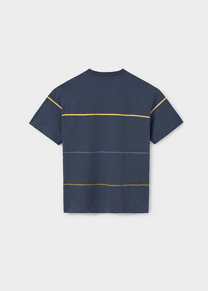 Stripes Short Sleeve T-Shirt - Midnight