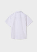 Short Sleeve Dress Shirt - White