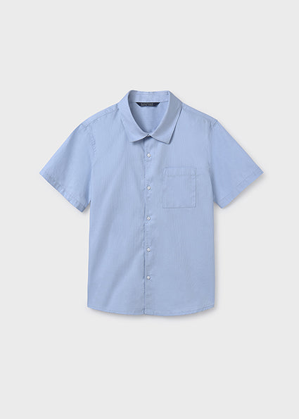 Short Sleeve Dress Shirt - Sky Blue