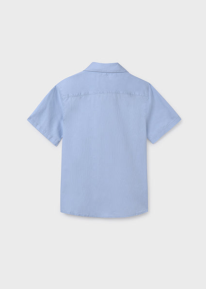 Short Sleeve Dress Shirt - Sky Blue