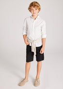 Long Sleeve Dress Shirt - White