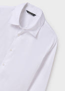 Long Sleeve Dress Shirt - White
