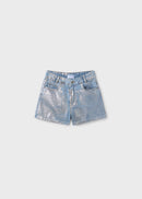 Denim Shorts - Light Foil