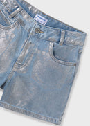 Denim Shorts - Light Foil