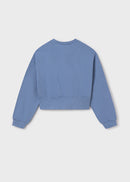 Embroidered Jumper - Ocean