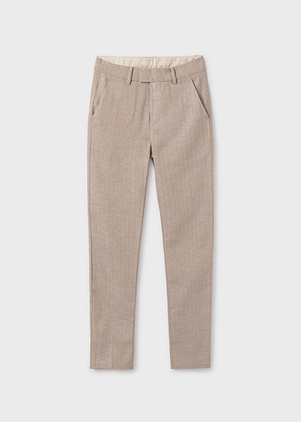 Natural Suiting Trouser - Camel