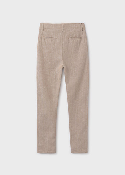 Natural Suiting Trouser - Camel