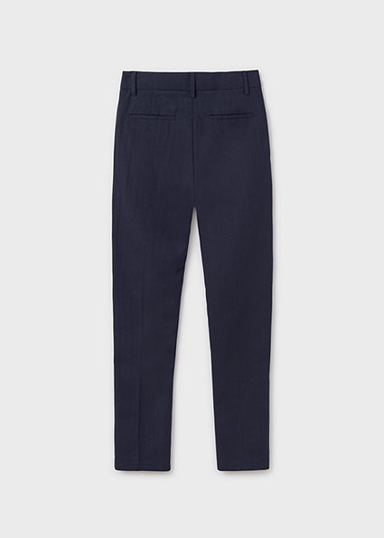 Natural Suiting Trouser - Navy