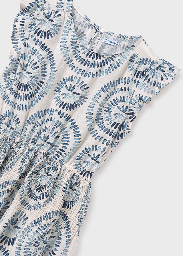 Viscose Dress - Lake