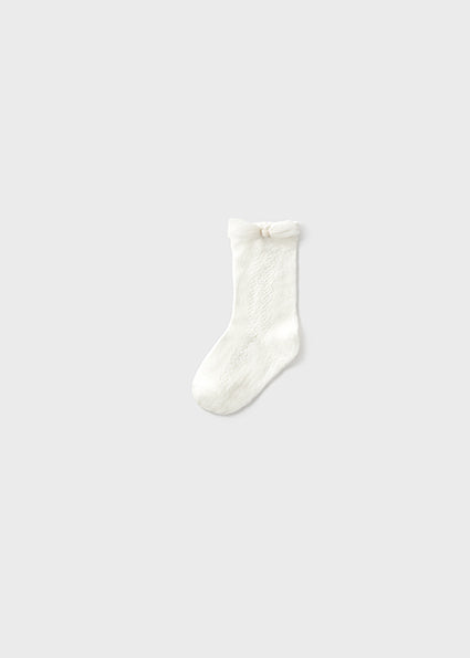 Mid-Length Sock - Natural