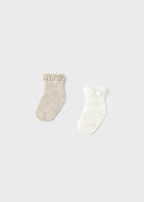 Dressy Socks Set - Champagne