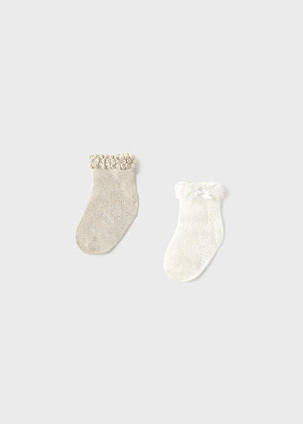 Dressy Socks Set - Champagne