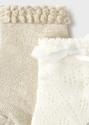 Dressy Socks Set - Champagne