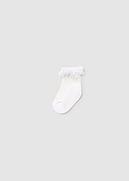 Plumeti Sock - White
