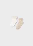 2 Socks Set - Champagne
