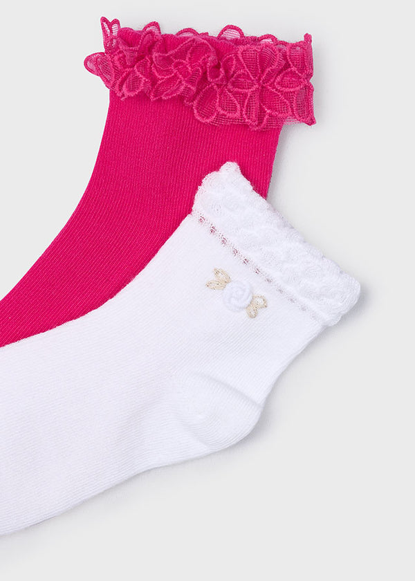 2 Socks Set - Magenta