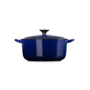Cast Iron Round Casserole - Indigo